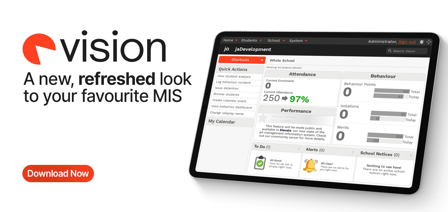 jaDevelopment Vision Education MIS