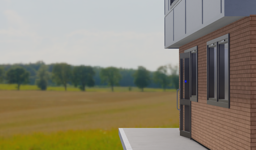 Industrial Warehouse Building