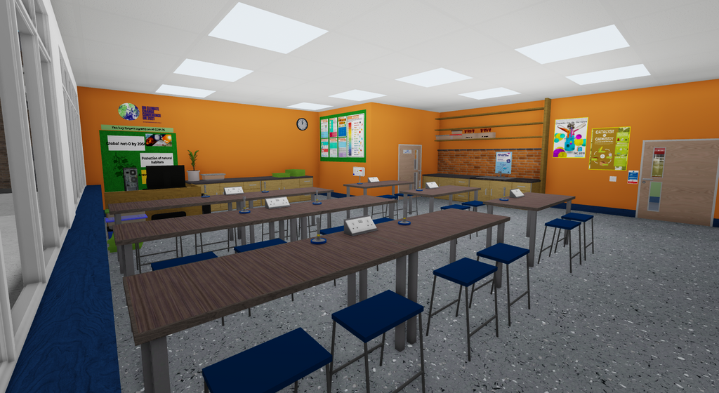 Traditional British School Campus