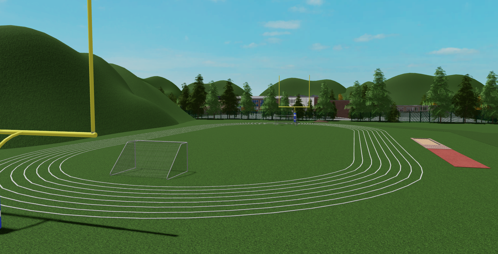 Traditional British School Campus