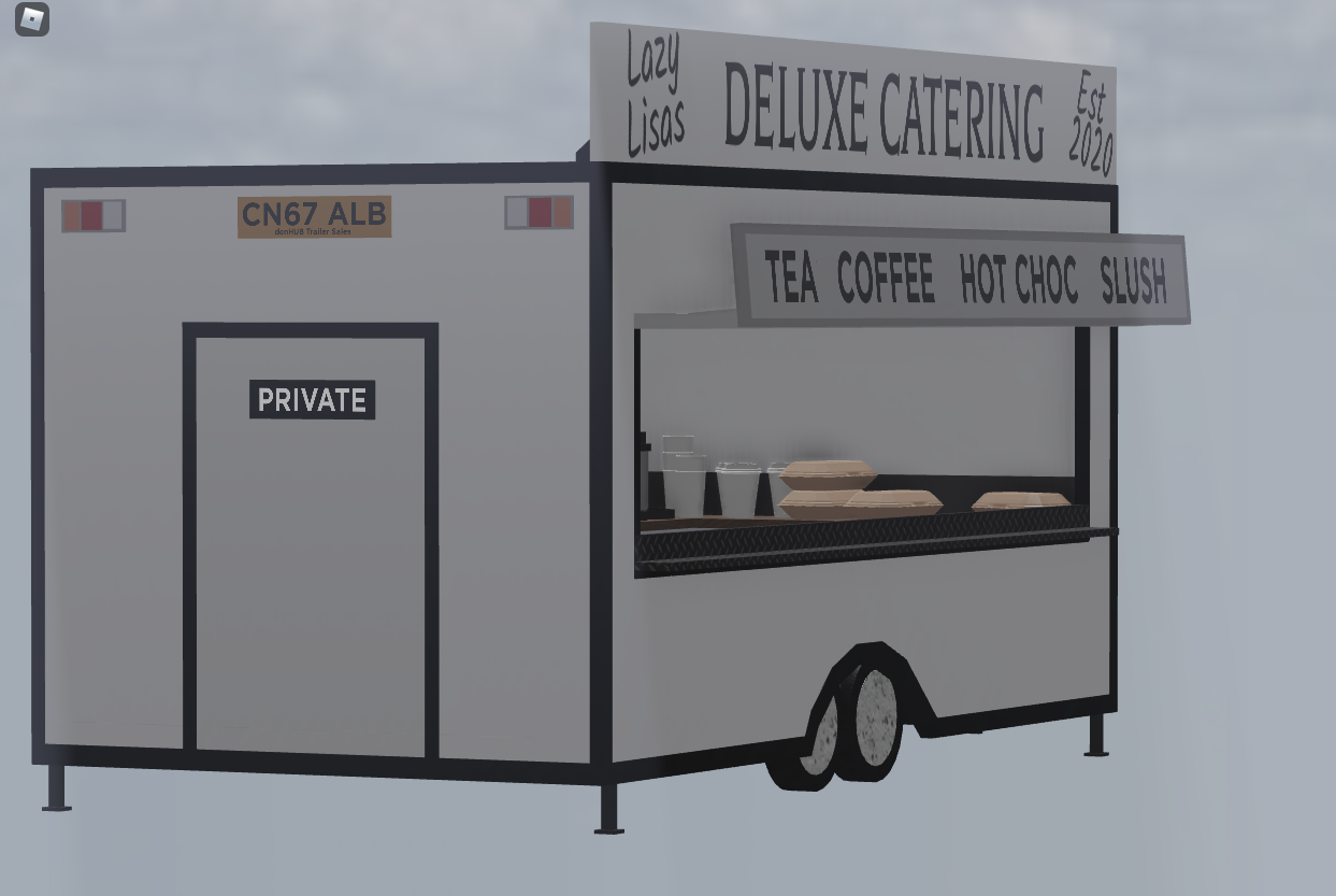 Deluxe Catering Trailer