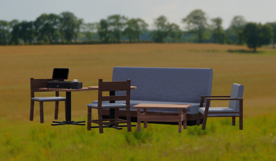 Cafe Furniture Pack