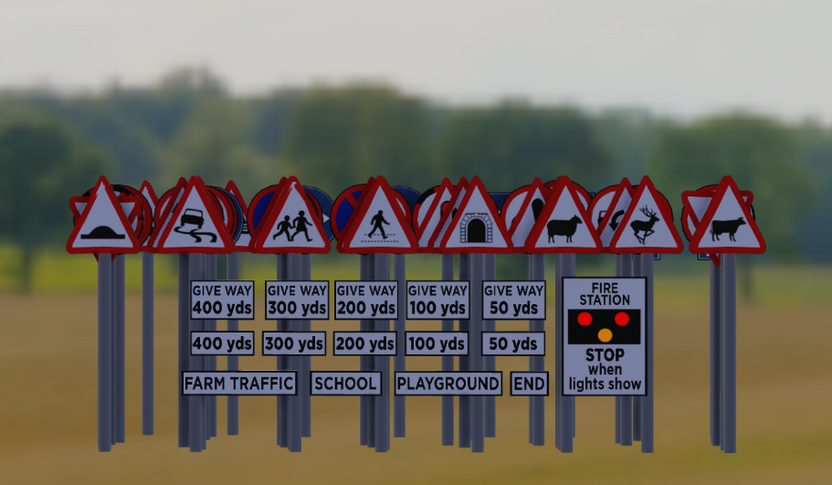 UK Road Signs – jaDevelopment